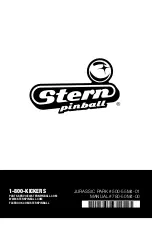 Preview for 32 page of Stern Pinball JURASSIC PARK Setup Manual