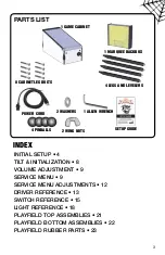 Preview for 3 page of Stern Pinball Marvel Spider-man The Pin Setup Manual