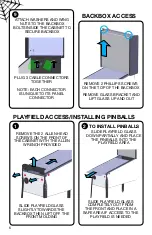 Preview for 6 page of Stern Pinball Marvel Spider-man The Pin Setup Manual