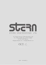 Preview for 11 page of Stern 07292271 Installation And Maintenance Manual