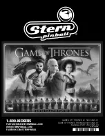 Preview for 56 page of Stern GAME OF THRONES LE Service And Operation Manual