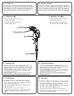 Preview for 2 page of STERNO HOME GL23836 Instructions