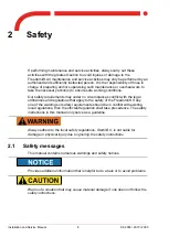 Preview for 8 page of stertil-KONI Freedomlift SK 2055 Installation And Service Manual