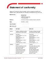 Предварительный просмотр 7 страницы stertil-KONI SKY-200 Installation, Operation And Maintenance Instructions