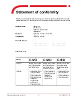 Preview for 6 page of stertil-KONI ST 1082-FS Installation, Operation And Maintanance Instructions