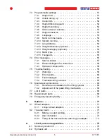 Preview for 5 page of stertil-KONI ST1075-FBF Installation, Operation And Maintanance Instructions