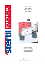 stertil DOCK products ED Operation Manual preview