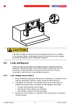 Preview for 14 page of stertil DOCK products ED Operation Manual