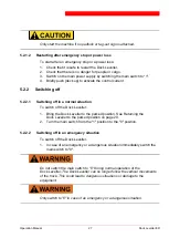 Preview for 27 page of stertil DOCK products ED Operation Manual