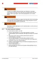 Preview for 70 page of stertil DOCK products ED Operation Manual