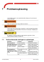 Preview for 74 page of stertil DOCK products ED Operation Manual