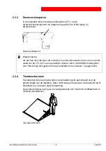 Предварительный просмотр 15 страницы stertil SP  2522 Operation Manual