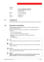 Предварительный просмотр 51 страницы stertil SP  2522 Operation Manual