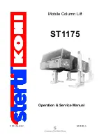 stertil ST1175 Service Manual preview