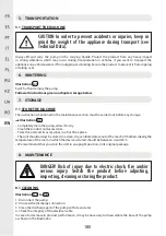 Preview for 180 page of STERWINS 1000 DW-4 Assemby - Use - Maintenance Manual