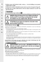 Preview for 12 page of STERWINS 1300WT50 SM5I-3 Assemby - Use - Maintenance Manual