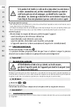 Preview for 14 page of STERWINS 1300WT50 SM5I-3 Assemby - Use - Maintenance Manual