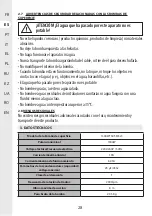 Preview for 28 page of STERWINS 1300WT50 SM5I-3 Assemby - Use - Maintenance Manual