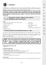 Preview for 41 page of STERWINS 1300WT50 SM5I-3 Assemby - Use - Maintenance Manual