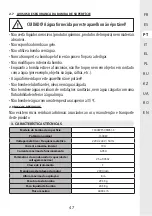 Preview for 47 page of STERWINS 1300WT50 SM5I-3 Assemby - Use - Maintenance Manual