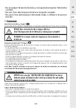 Preview for 49 page of STERWINS 1300WT50 SM5I-3 Assemby - Use - Maintenance Manual