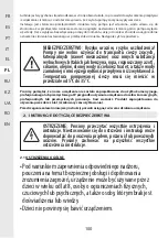 Preview for 100 page of STERWINS 1300WT50 SM5I-3 Assemby - Use - Maintenance Manual