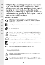 Предварительный просмотр 98 страницы STERWINS 17882151 Assemby - Use - Maintenance Manual