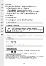 Предварительный просмотр 202 страницы STERWINS 17882151 Assemby - Use - Maintenance Manual