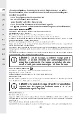 Preview for 19 page of STERWINS 20 VGT2-28.1 Assemby - Use - Maintenance Manual