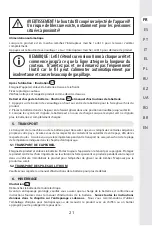 Preview for 20 page of STERWINS 20 VGT2-28.1 Assemby - Use - Maintenance Manual