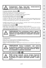 Preview for 215 page of STERWINS 20 VGT2-28.1 Assemby - Use - Maintenance Manual