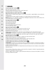 Предварительный просмотр 238 страницы STERWINS 20 VGT2-28.1 Assemby - Use - Maintenance Manual