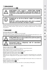 Предварительный просмотр 239 страницы STERWINS 20 VGT2-28.1 Assemby - Use - Maintenance Manual