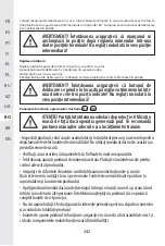 Предварительный просмотр 240 страницы STERWINS 20 VGT2-28.1 Assemby - Use - Maintenance Manual