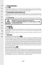 Предварительный просмотр 244 страницы STERWINS 20 VGT2-28.1 Assemby - Use - Maintenance Manual