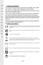 Preview for 276 page of STERWINS 20 VGT2-28.1 Assemby - Use - Maintenance Manual