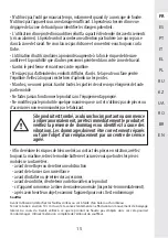 Предварительный просмотр 14 страницы STERWINS 20VBL2-GT.1 Assemby - Use - Maintenance Manual