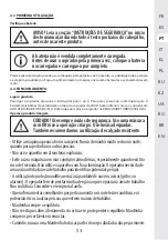 Предварительный просмотр 52 страницы STERWINS 20VBL2-GT.1 Assemby - Use - Maintenance Manual