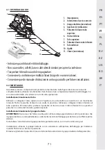 Предварительный просмотр 70 страницы STERWINS 20VBL2-GT.1 Assemby - Use - Maintenance Manual