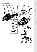 Предварительный просмотр 74 страницы STERWINS 20VBL2-GT.1 Assemby - Use - Maintenance Manual