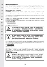 Предварительный просмотр 109 страницы STERWINS 20VBL2-GT.1 Assemby - Use - Maintenance Manual