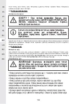 Предварительный просмотр 150 страницы STERWINS 20VBL2-GT.1 Assemby - Use - Maintenance Manual