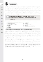 Preview for 4 page of STERWINS 3276000660088 Assemby - Use - Maintenance Manual