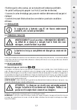 Preview for 17 page of STERWINS 3276000660088 Assemby - Use - Maintenance Manual