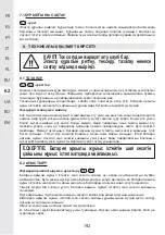 Preview for 192 page of STERWINS 3276000660088 Assemby - Use - Maintenance Manual