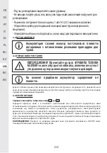 Preview for 212 page of STERWINS 3276000660088 Assemby - Use - Maintenance Manual