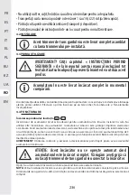 Preview for 236 page of STERWINS 3276000660088 Assemby - Use - Maintenance Manual