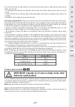 Preview for 237 page of STERWINS 3276000660088 Assemby - Use - Maintenance Manual