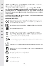 Preview for 62 page of STERWINS 3276000660156 Assemby - Use - Maintenance Manual