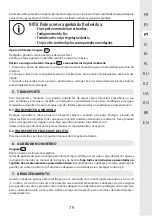 Preview for 79 page of STERWINS 3276000660156 Assemby - Use - Maintenance Manual